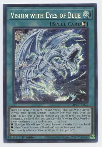 Vision with Eyes of Blue - MP23-EN026 - Prismatic Secret Rare - 1st Edition