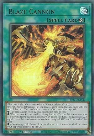 YU-GI-OH! Blaze Cannon - LED7-EN005 - Ultra Rare - 1st Edition  (1)