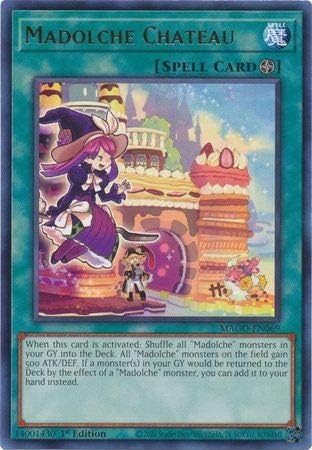 Madolche Chateau - MAGO-EN069 - Gold Rare - 1st Edition