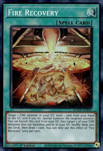 Fire Recovery - AGOV-EN059 - Super Rare - 1st Edition