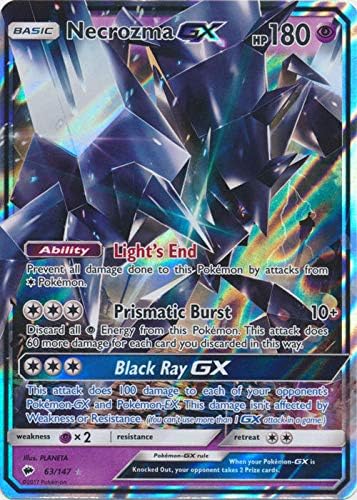 Pokemon Necrozma-GX - 63/147 - Ultra Rare