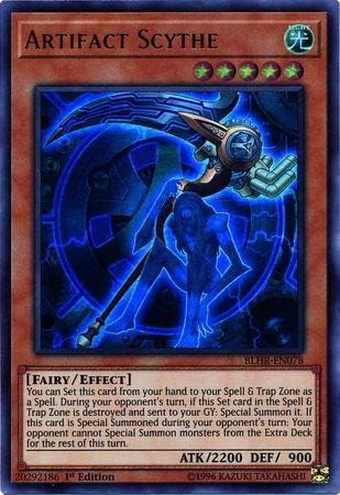 YU-GI-OH! Artifact Scythe - BLHR-EN078 - Ultra Rare - 1st Edition