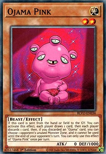 Ojama Pink - BLVO-EN036 - Common - 1st Edition