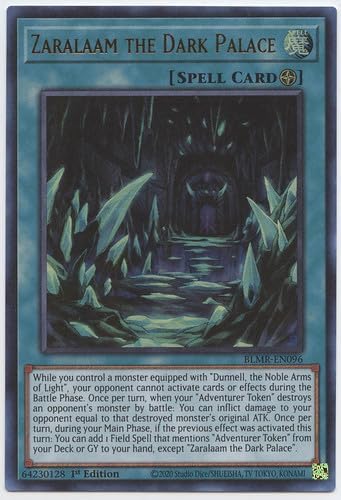 Zaralaam The Dark Palace - BLMR-EN096 - Ultra Rare - 1st Edition