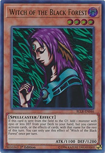 Witch of the Black Forest - BLLR-EN046 - Ultra Rare - 1st Edition - Battles of Legend: Light's Revenge (1st Edition)