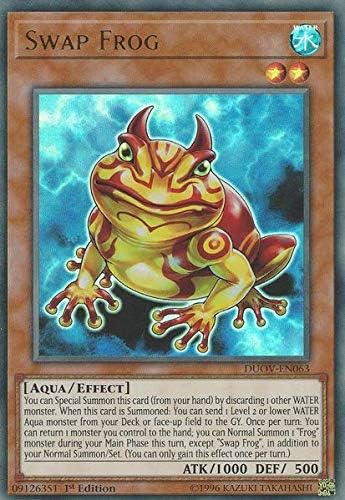 Swap Frog - DUOV-EN063 - Ultra Rare - 1st Edition