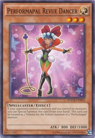 Performapal Revue Dancer - MACR-EN003 - Common - Unlimited Edition - Maximum Crisis (Unlimited Edition)