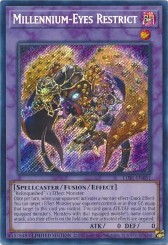 Millennium-Eyes Restrict LDS1-EN051 Secret Rare Near Mint Limited