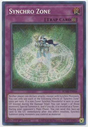 Synchro Zone - BLMR-EN048 - Secret Rare - 1st Edition