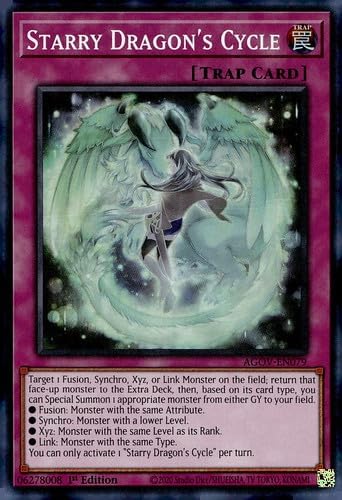 Starry Dragon's Cycle - AGOV-EN079 - Super Rare - 1st Edition