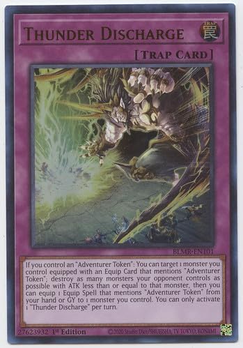 Thunder Discharge - BLMR-EN101 - Ultra Rare - 1st Edition
