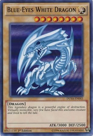 Blue-Eyes White Dragon - DUSA-EN043 - Ultra Rare - 1st Edition - Duelist Saga (1st Edition)
