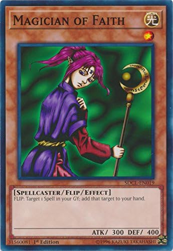 Magician of Faith - SDCL-EN019 - Common - 1st Edition - Structure Deck: Cyberse Link (1st Edition)
