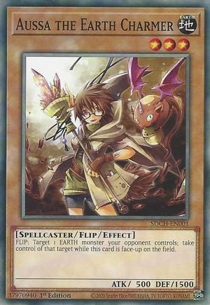 Aussa The Earth Charmer - SDCH-EN001 - Common - 1st Edition