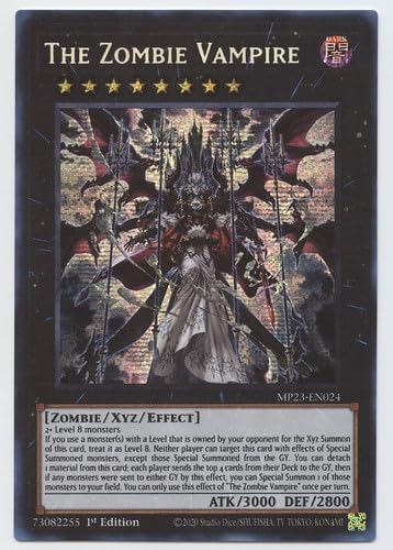 The Zombie Vampire - MP23-EN024 - Prismatic Secret Rare - 1st Edition