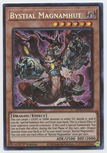 YU-GI-OH! Bystial Magnamhut - MP23-EN157 - Prismatic Secret Rare - 1st Edition -