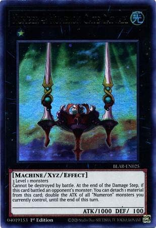 Number 4: Numeron Gate Catvari BLAR-EN025 - Ultra Rare - 1st Edition