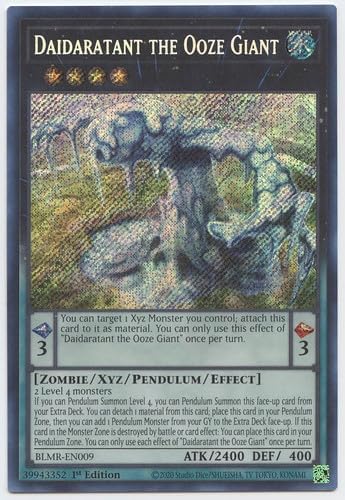 Daidaratant The Ooze Giant - BLMR-EN009 - Secret Rare - 1st Edition