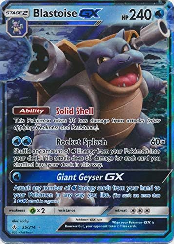 Blastoise GX - 35/214 - Ultra Rare - Unbroken Bonds
