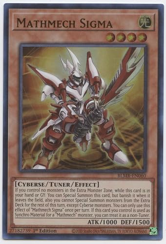 Mathmech Sigma - BLMR-EN060 - Ultra Rare - 1st Edition