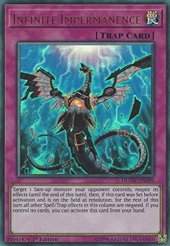 YU-GI-OH! Infinite Impermanence - DUOV-EN099 - Ultra Rare - 1st Edition -