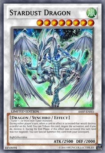YuGiOh Stardust Dragon SHSP-ENSE1 Super Rare by Yu-Gi-Oh!