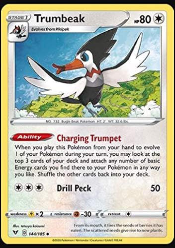 Trumbeak - 144/185 - Uncommon - Reverse Holo - Sword & Shield: Vivid Voltage