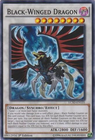Yu-Gi-Oh! - Black-Winged Dragon (LC5D-EN135) 1st Edition - Common