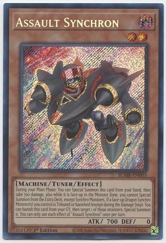 YU-GI-OH! Assault Synchron - BLMR-EN003 - Secret Rare - 1st Edition - 1 Card