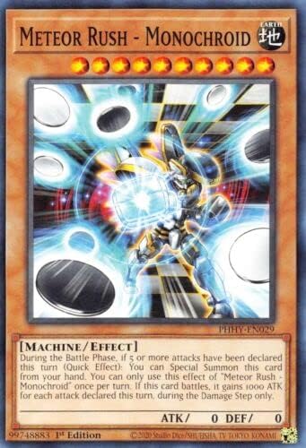 Meteor Rush - Monochroid - PHHY-EN029 - Common Yugioh