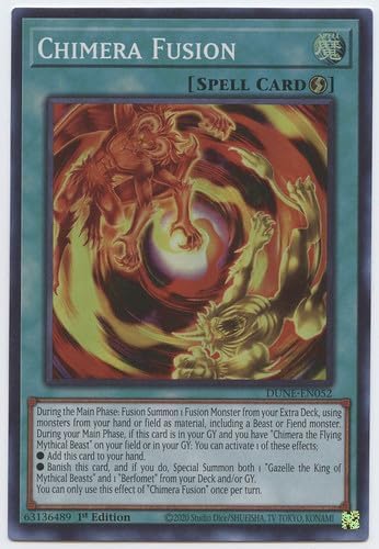 Chimera Fusion - DUNE-EN052 - Super Rare - 1st Edition