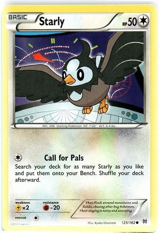 Pokemon - Starly (125/162) - XY Breakthrough
