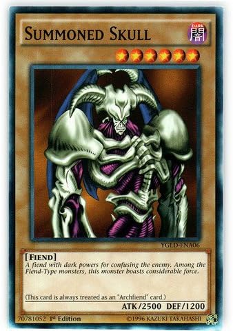Summoned Skull (YGLD-ENA06) - 1st Edition