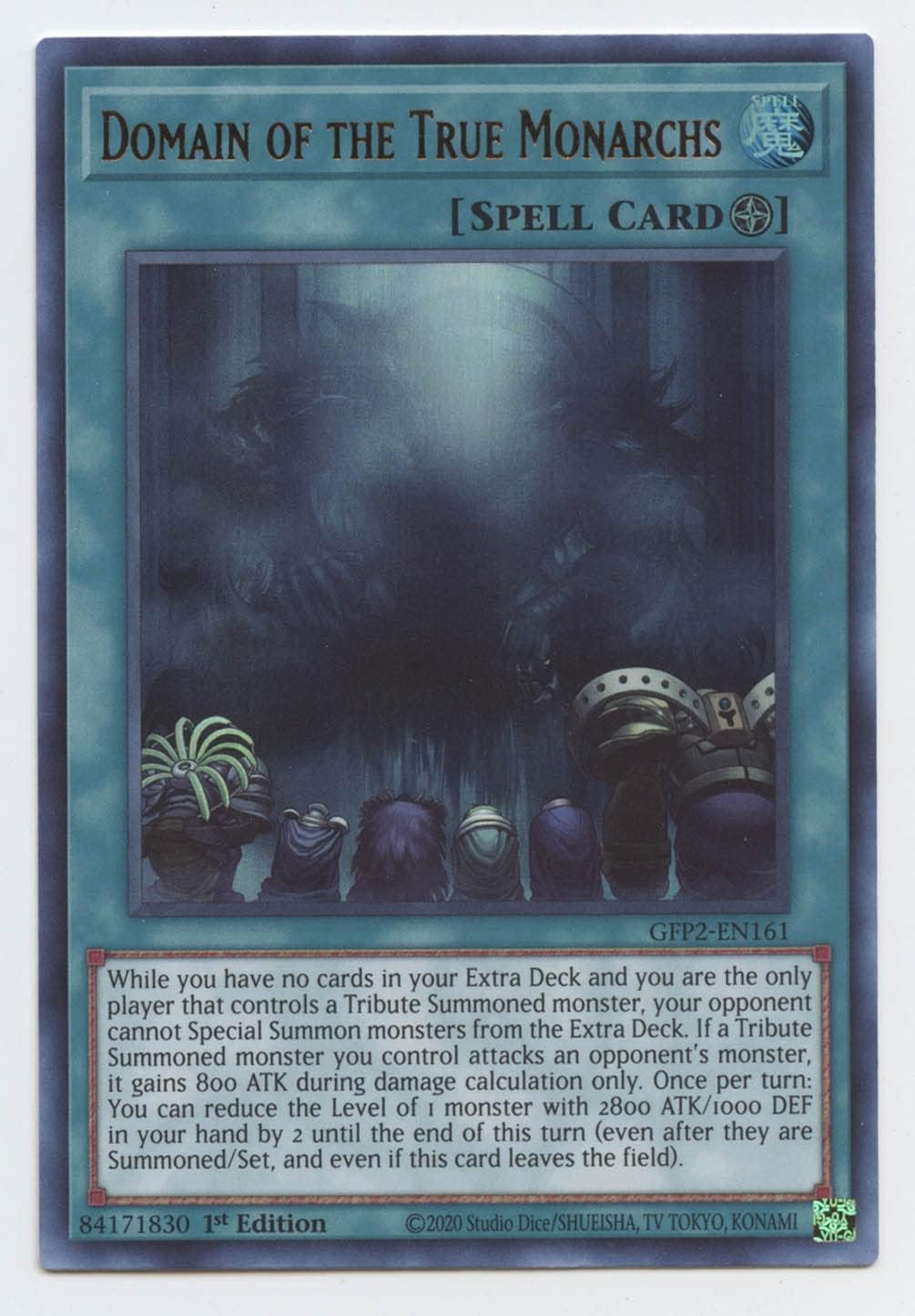 Domain of The True Monarchs - GFP2-EN161 - Ultra Rare - 1st Edition