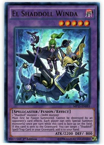 Yu-Gi-Oh! - El Shaddoll Winda (MP15-EN093) - Mega Pack 2015 - 1st Edition - Ultra Rare by Yu-Gi-Oh!