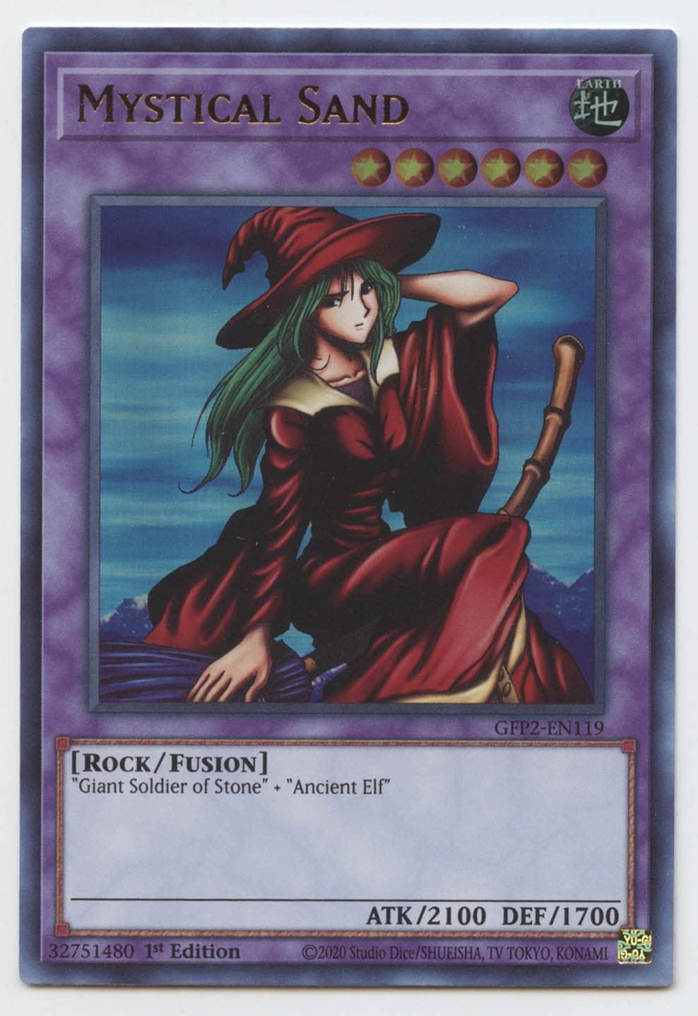Mystical Sand - GFP2-EN119 - Ultra Rare - 1st Edition