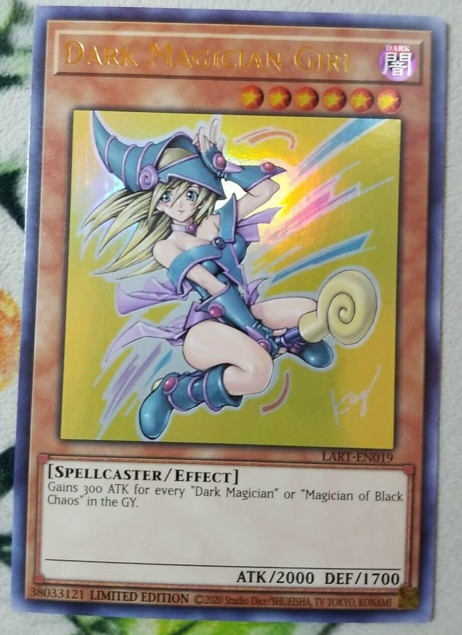 Dark Magician Girl - Lost Art - LART-EN019 - YuGiOh