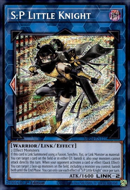 S:P Little Knight - MP24-EN121 - Prismatic Secret Rare - 1st Edition