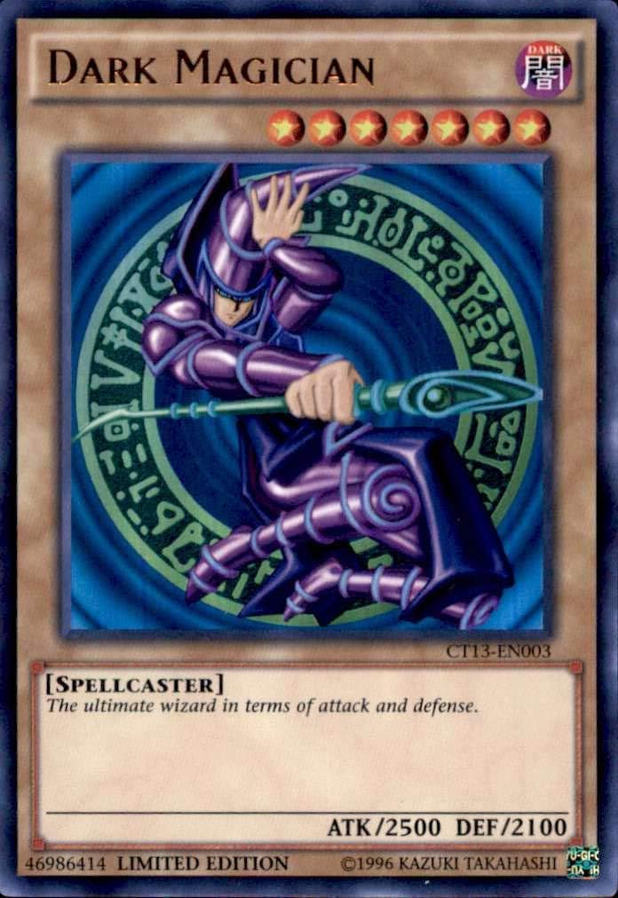 Yu-Gi-Oh! - Dark Magician (CT13-EN003) - 2016 Mega-Tins - Limited Edition - Ultra Rare
