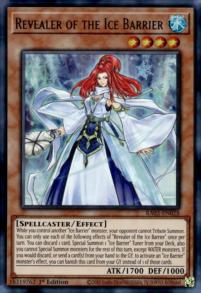 Revealer of The Ice Barrier (UR) - RA03-EN028 - Ultra Rare - 1st Edition