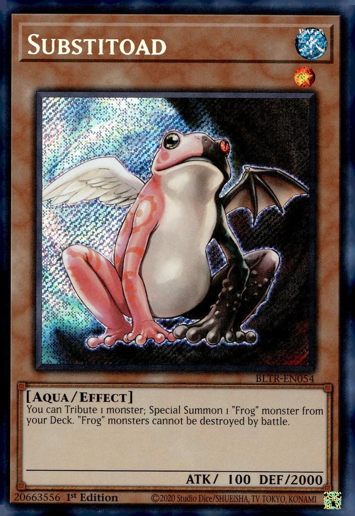 Substitoad - BLTR-EN054 - Secret Rare - 1st Edition