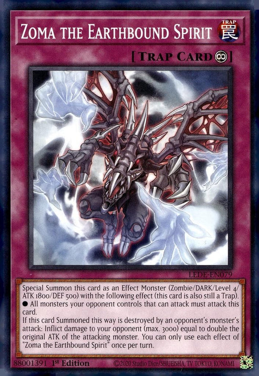 Zoma The Earthbound Spirit - LEDE-EN079 - Common - 1st Edition