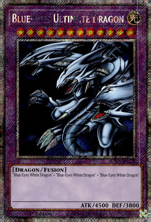 Blue-Eyes Ultimate Dragon (Platinum Secret Rare) - RA03-EN178 - 1st Edition