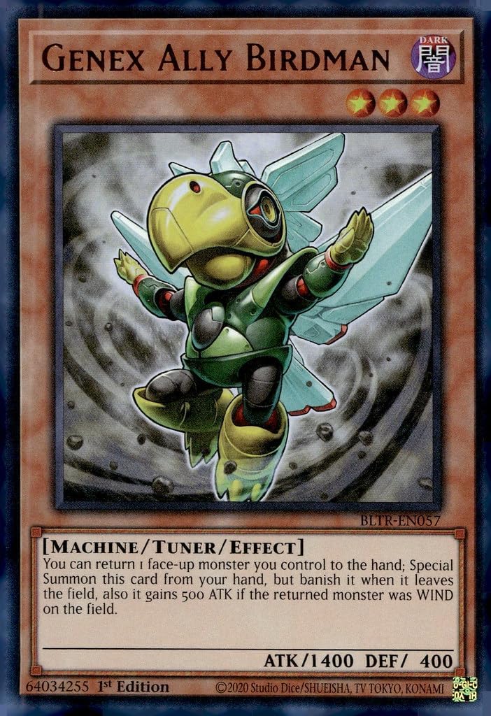 Genex Ally Birdman - BLTR-EN057 - Ultra Rare - 1st Edition