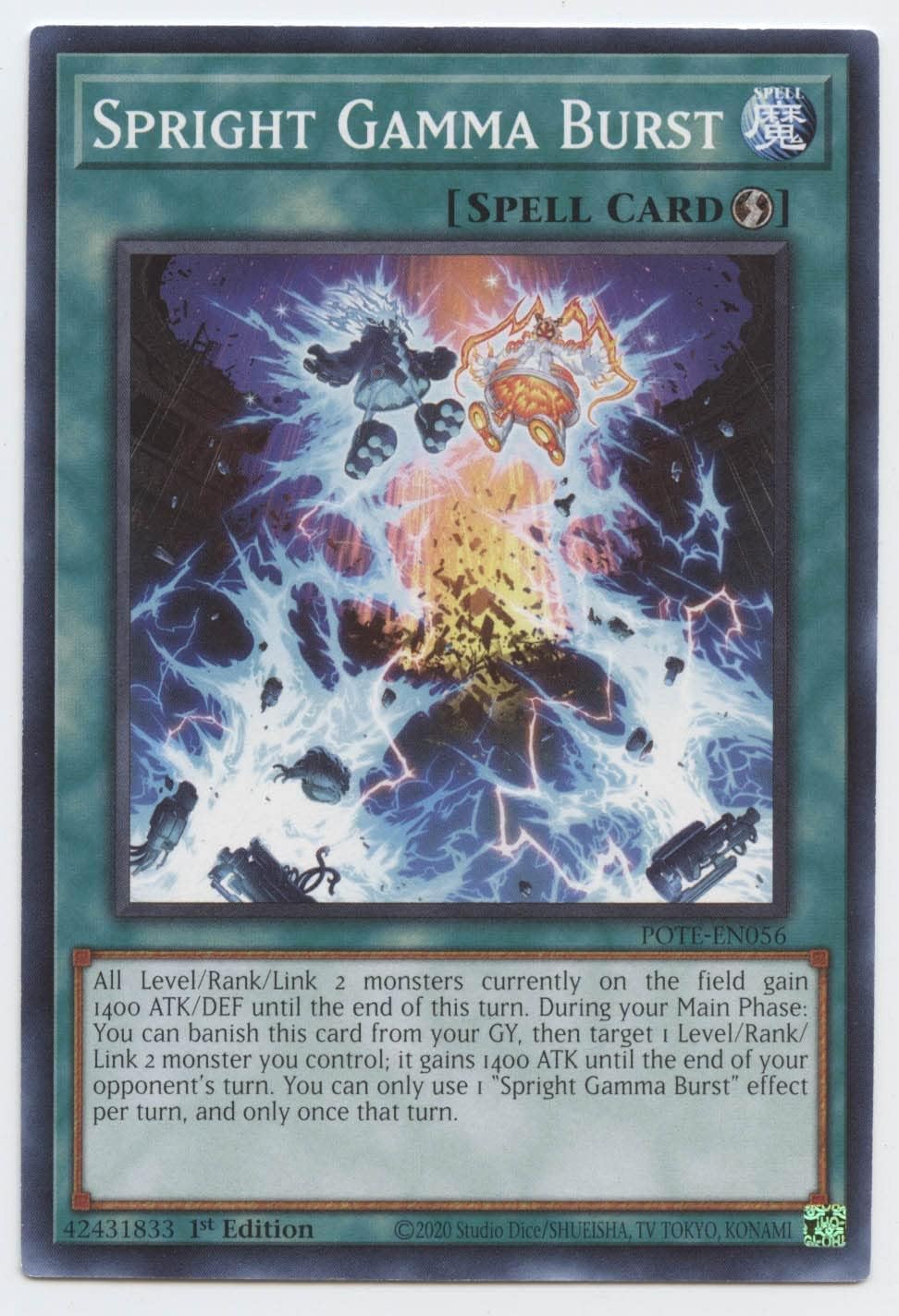 Spright Gamma Burst - POTE-EN056 - Common - 1st Edition