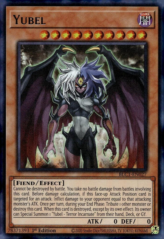 YU-GI-OH! Yubel - BLC1-EN027 - Ultra Rare - 1st Edition