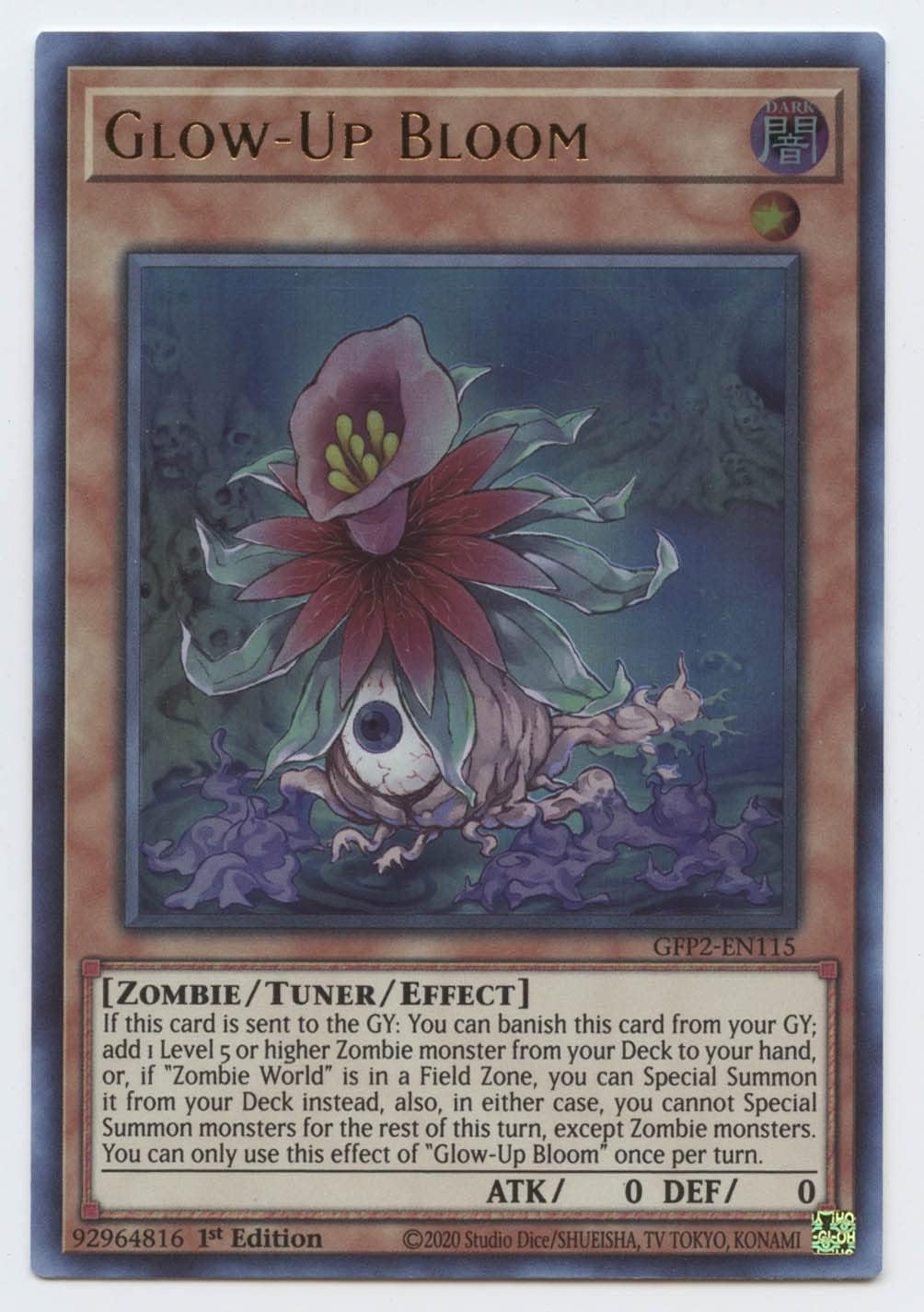 Glow-Up Bloom - GFP2-EN115 - Ultra Rare - 1st Edition