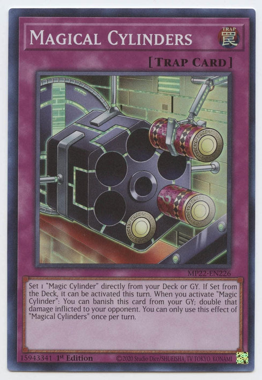 YU-GI-OH! Magical Cylinders - MP22-EN226 - Super Rare - 1st Edition