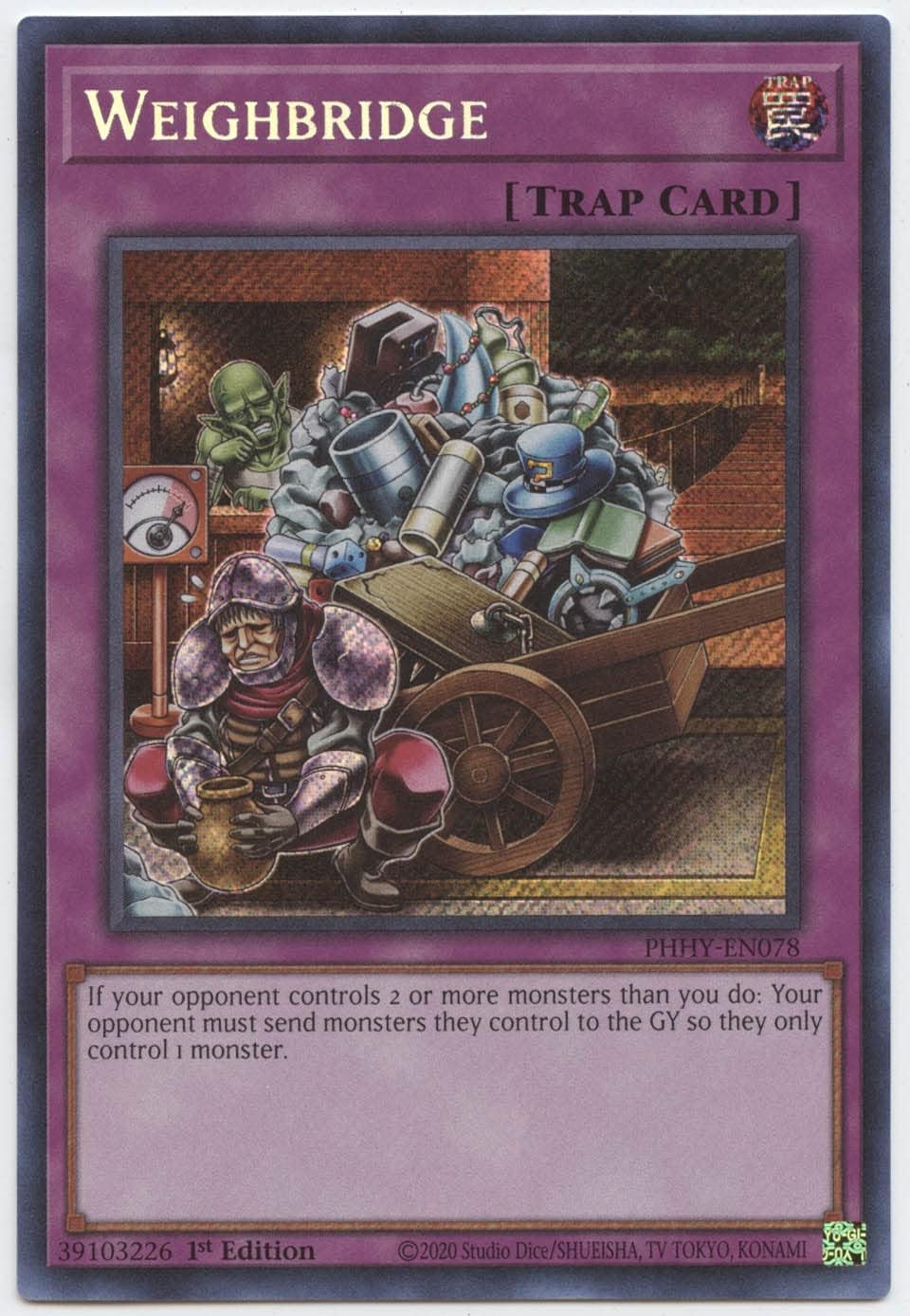 Weighbridge - PHHY-EN078 - Secret Rare - 1st Edition