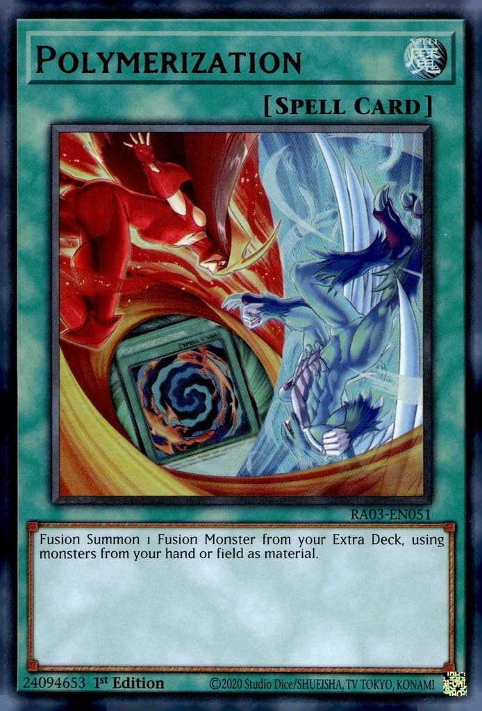 Polymerization (B) (Hero Art) (UR) - RA03-EN051 - Ultra Rare - 1st Edition
